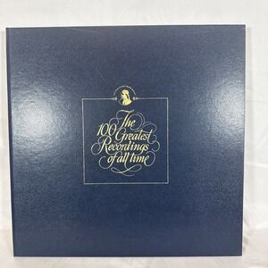 Franklin Mint Beethoven Symphonies 1 & 9 Vinyl 2LP Blue Good 100 Greatest Series